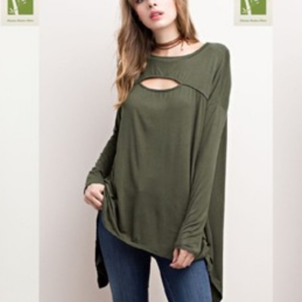 Bamboo fabric top
